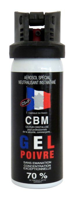 Bombe Anti-Agression GEL RED PEPPER (poivre)  50 ml