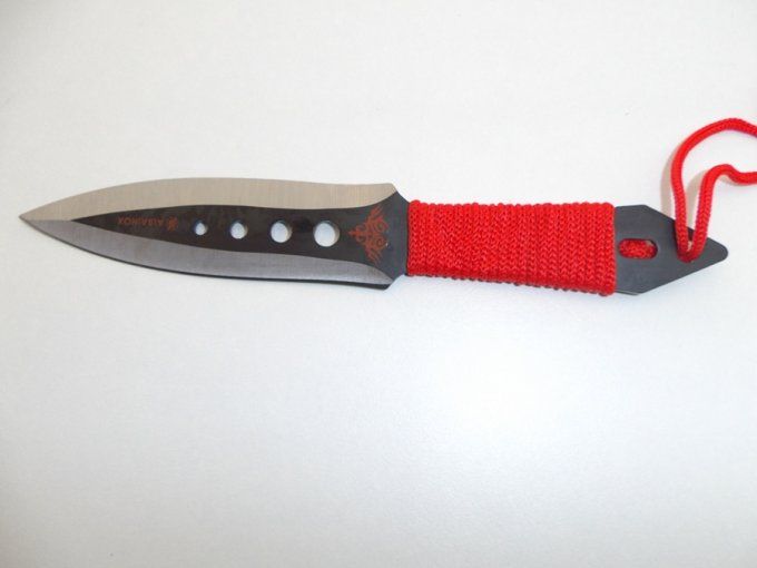 Couteau de LANCER Rouge