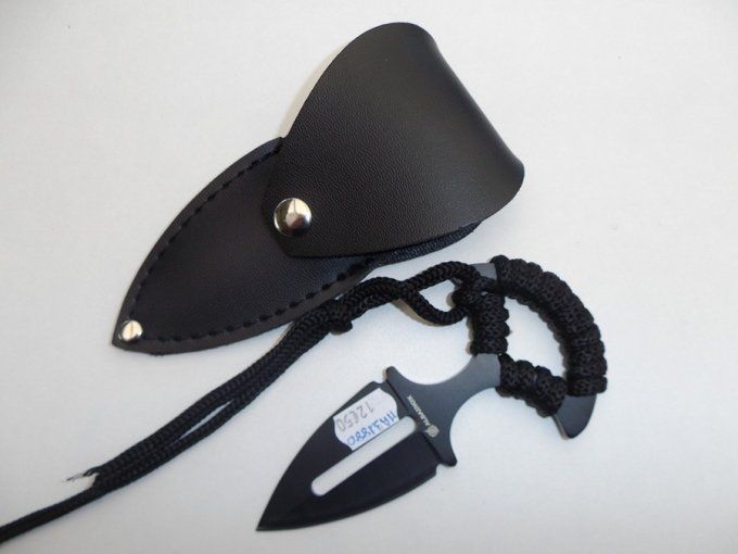 Couteau de combat de Ceinture  BLACK PUSH DAGGER