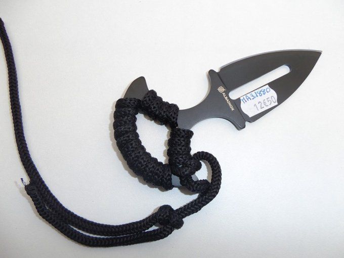 Couteau de combat de Ceinture  BLACK PUSH DAGGER