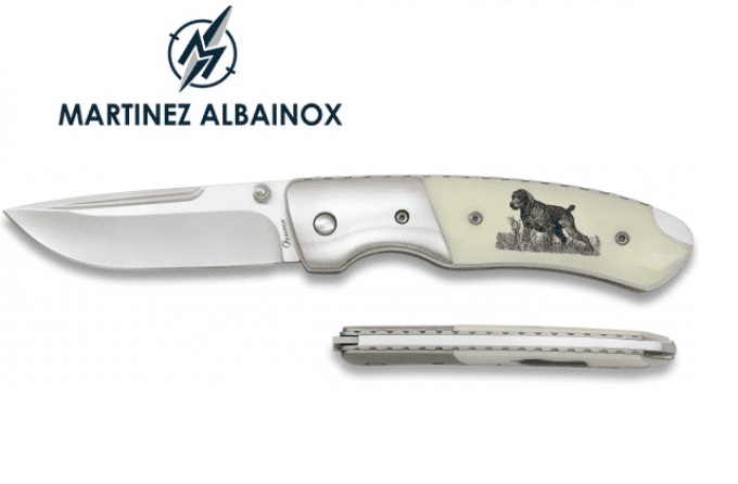 Couteau pliant Chien