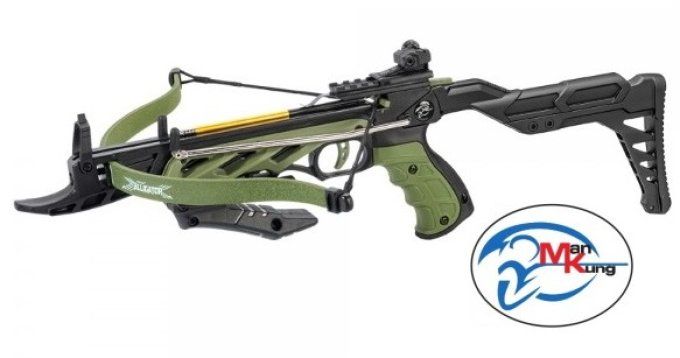 Pistolet Arbalète ALLIGATOR  Green Tactical