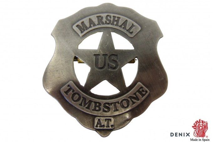 Plaque US Marshal Tombstone