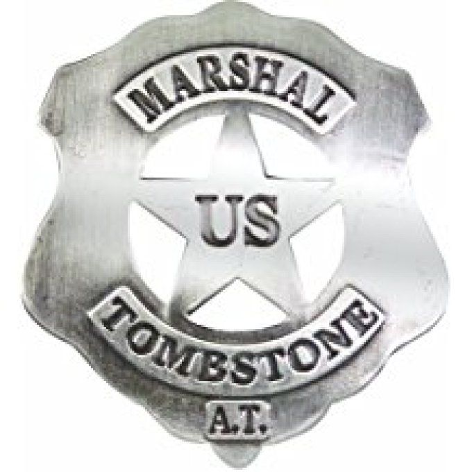 Plaque US Marshal Tombstone
