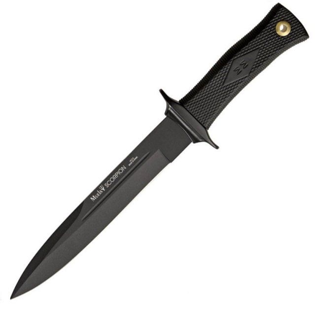 POIGNARD MUELA ESCORP Lame Noire