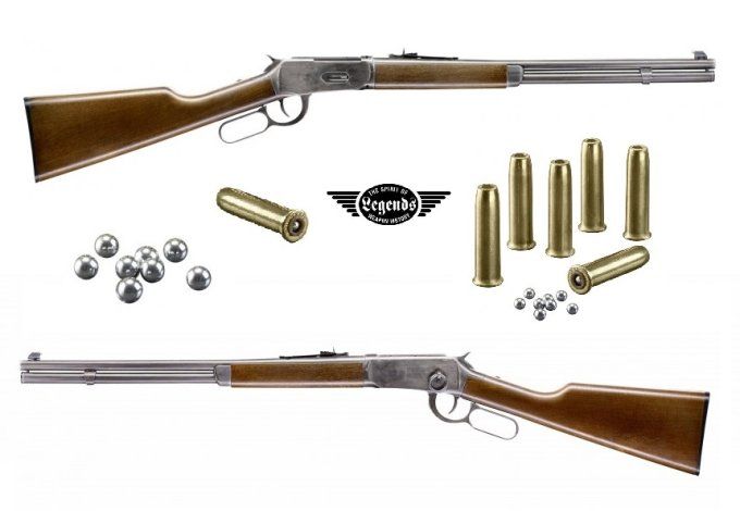 Carabine Winchester Légends cowboy  Cal. 4.5 Bille Acier