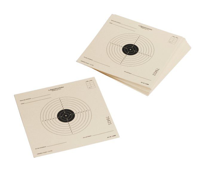 Cible Carton  17 X 17  (paquet de 100)  