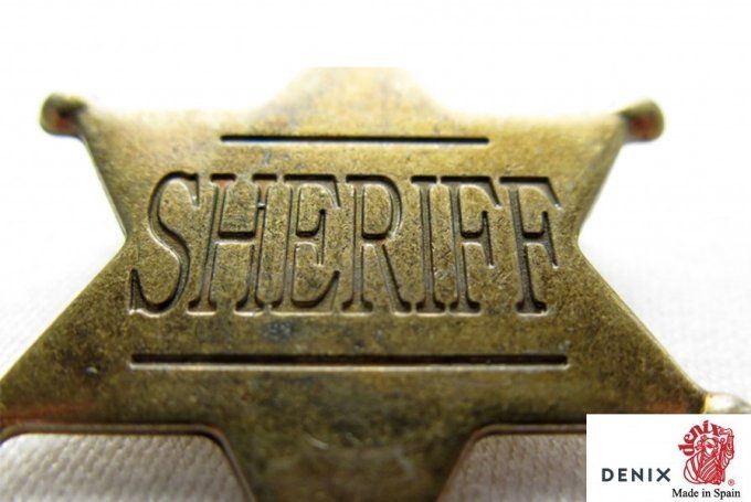 Etoile Sheriff 4.5 cm 6 pointes