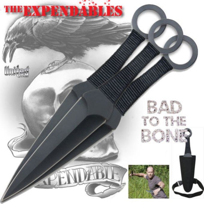 Couteaux de Lancer EXPENDABLES