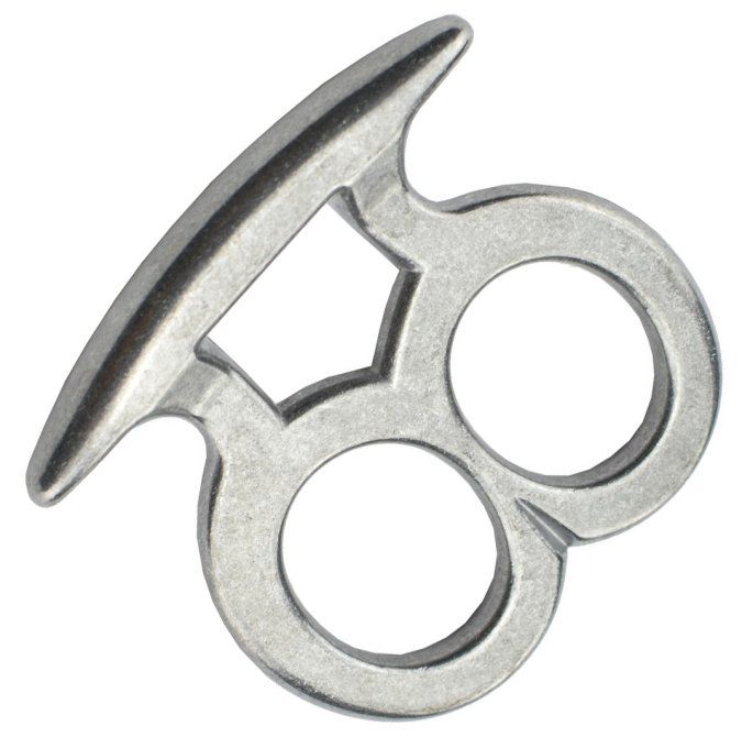 Mini POING BAGUE 2 Doigts Alu