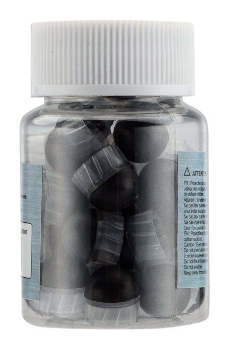 Pot de 30 Billes caoutchouc à ailettes sniper  Cal. 50