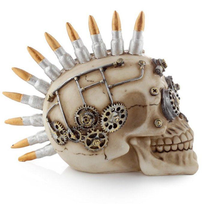 Crâne Stempunk Balles