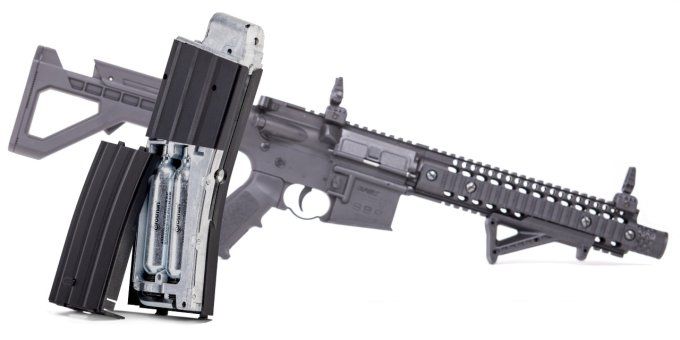Carabine crosman DPMS SBR full auto  Cal. 4.5 Bille Acier