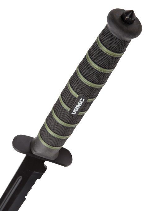 Epée Sabre de combat USMC Blackout avec fourreau