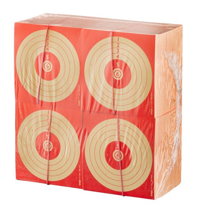 Cible Carton 14 X 14 (paquet de 1000)