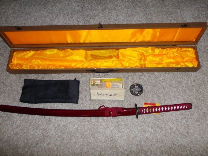 Katana Forgé à la main