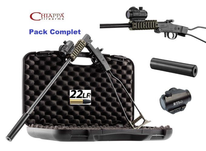 Pack Carabine Pliante  LITTLE  BADGER   22 Lr  OD
