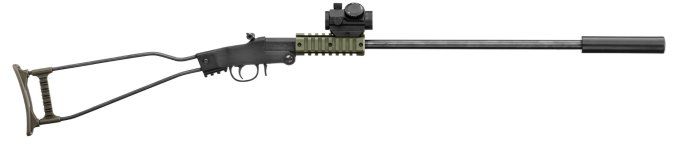 Pack Carabine Pliante  LITTLE  BADGER   22 Lr  OD