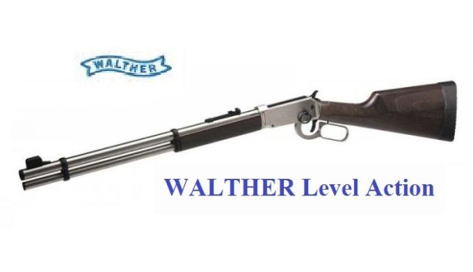 Carabine  Walther Lever Action  WINCHESTER   Nikelé 7.5 Joules