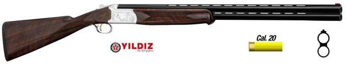 Fusil  YILDIZ  Superposé Luxe Ejecteurs  Cross Anglaise  *  Cal 20/76