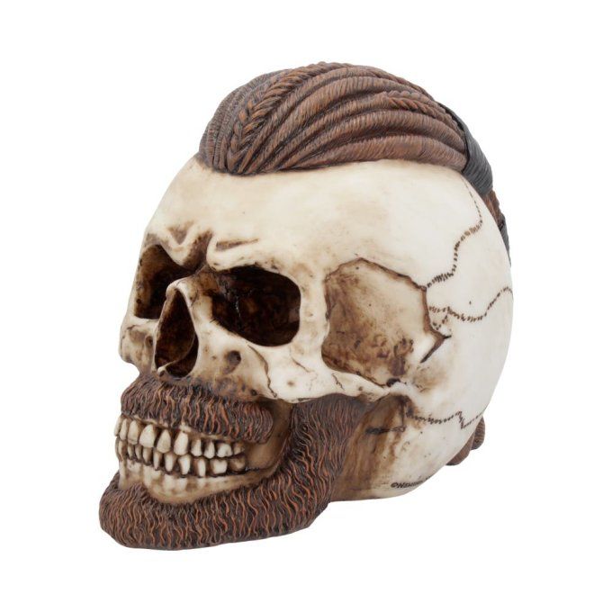 Crane tête de mort  Ragnar Viking Skull  