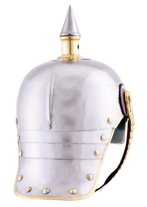 Casque à pointe de cuirassier prussienne 1889 cuir