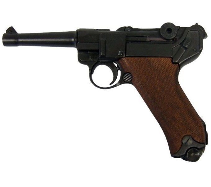 Pistolet LUGER P08 Parabellum cross Bois de 23 cm