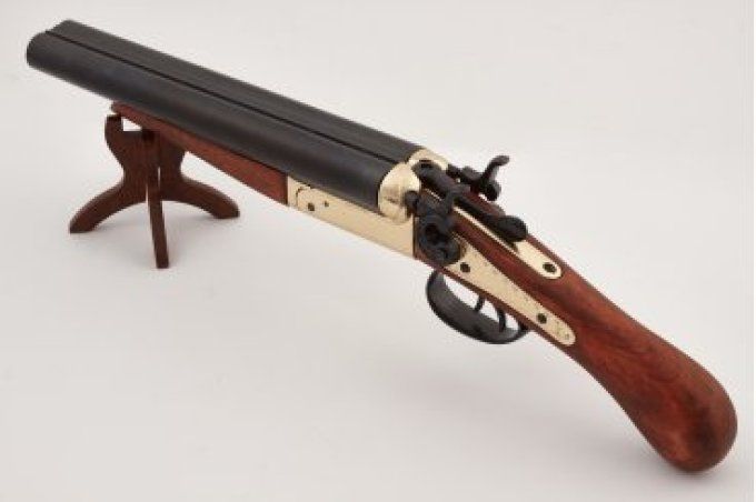 Réplique pistolet double canon USA de 1868