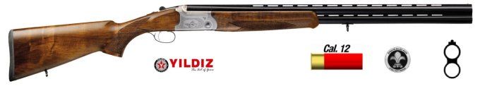 Fusil  YILDIZ  Superposé de Plaine  Cross Pistolet  *  Cal 12/76