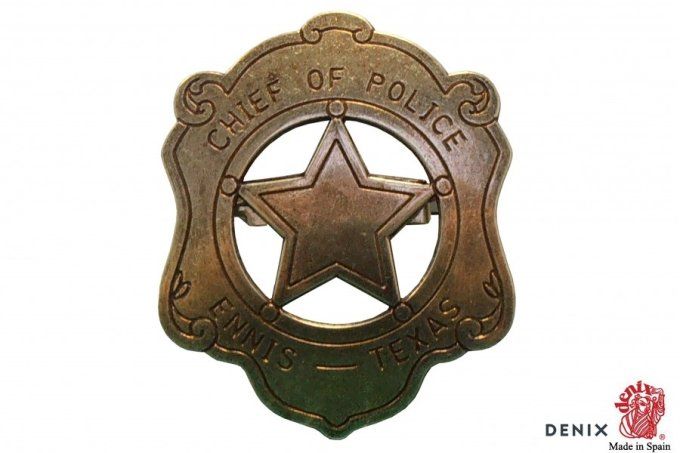 Insigne chief of police texas