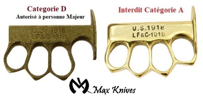 Poing americain,defense,neutraliser, poing aluminium,poing acier,auto défense