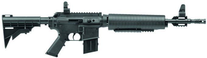 Fusil Mitrailleur  M4-177  Cal. 4.5 Bille  Acier et Plomb Diabolo
