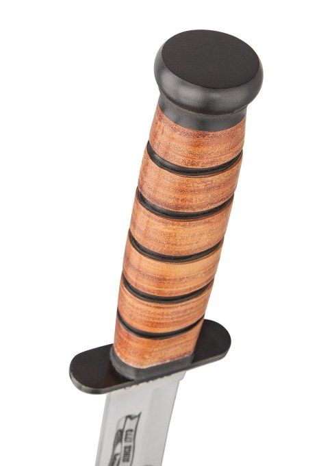 Couteau de combat USMC Tribute avec étui cuir