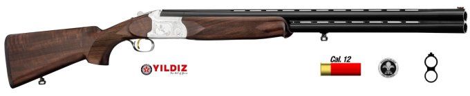 Fusil  YILDIZ  Superposé Luxe de Plaine  *  Cal 12/76