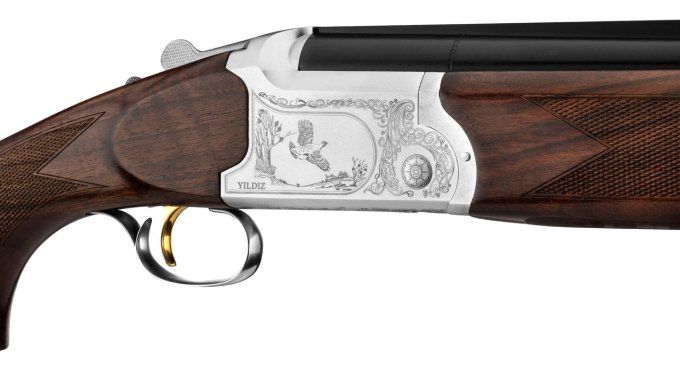 Fusil  YILDIZ  Superposé Luxe de Plaine  *  Cal 12/76