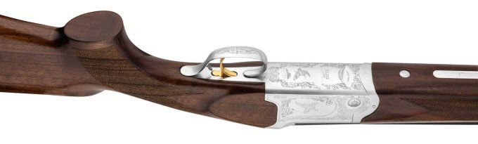 Fusil  YILDIZ  Superposé Luxe de Plaine  *  Cal 12/76
