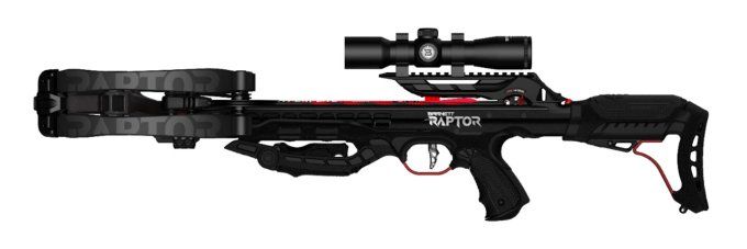 Arbalète Barnett Hyper Raptor 205 LBS + Lunette + Traits