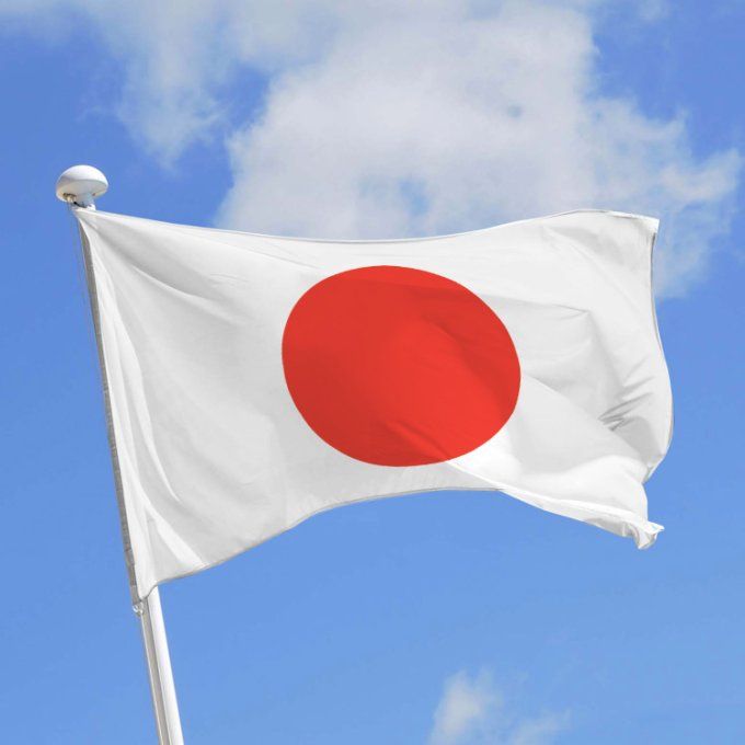 Drapeau nylon Japon de 150 x 90