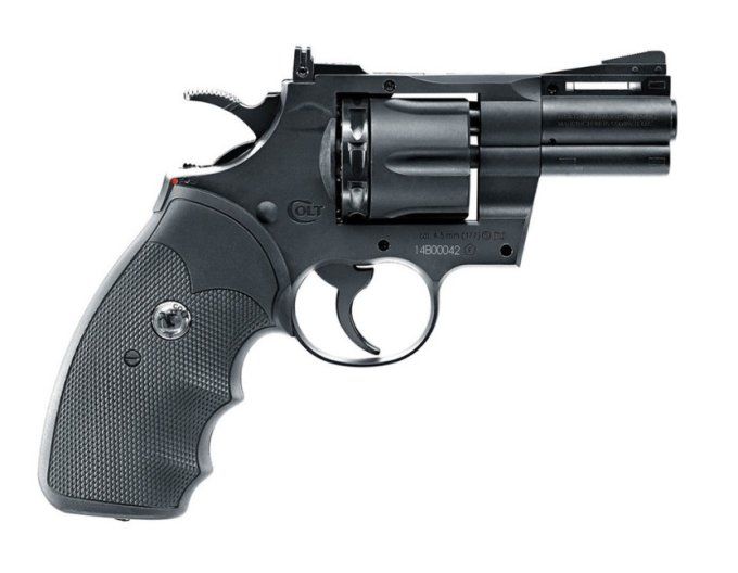 Revolver  Colt python 357 - 7.9 pouces  au Co2  / Cal 4.5  p lomb & Billes Acier