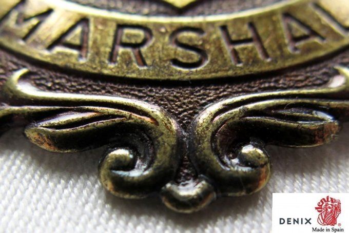 Badge de Marshalle Deputy doré avec aigle
