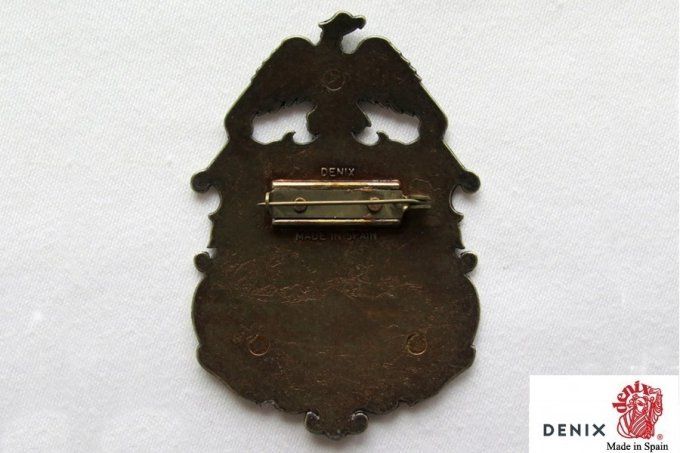 Badge de Marshalle Deputy doré avec aigle