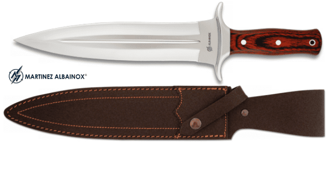 Couteau de chasse 36 cm manche bois