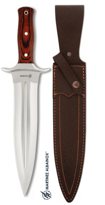 Couteau de chasse 36 cm manche bois