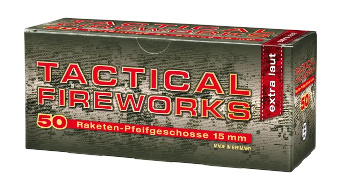 Pyro Fusées SIFFLANTES  pour Arme à Blanc Boite de 50