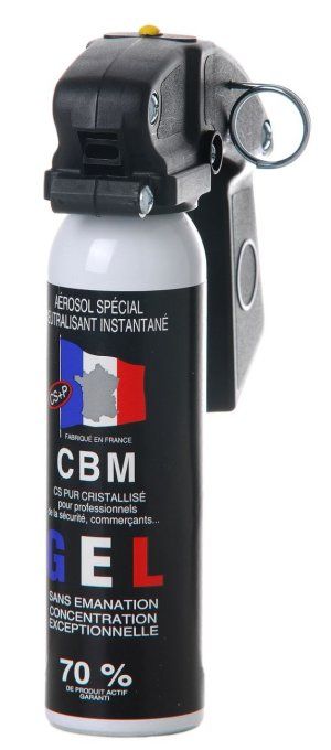 Bombe Anti-Agression GEL CS  100 ml  