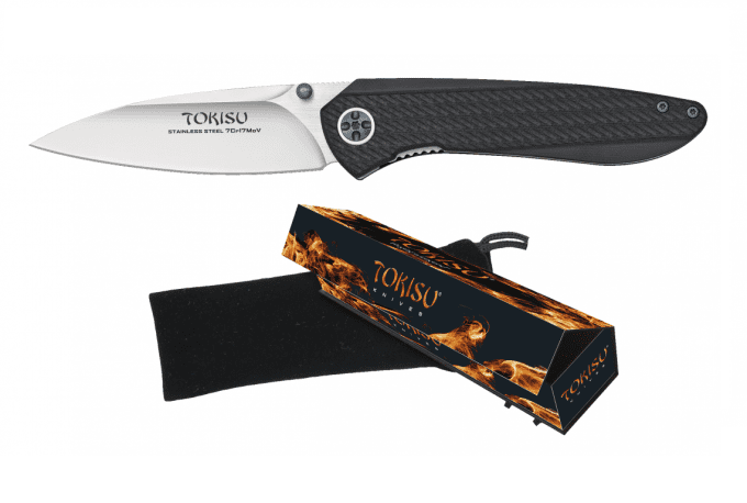 Couteau Pliant lame de 9 cm « TOKISU »