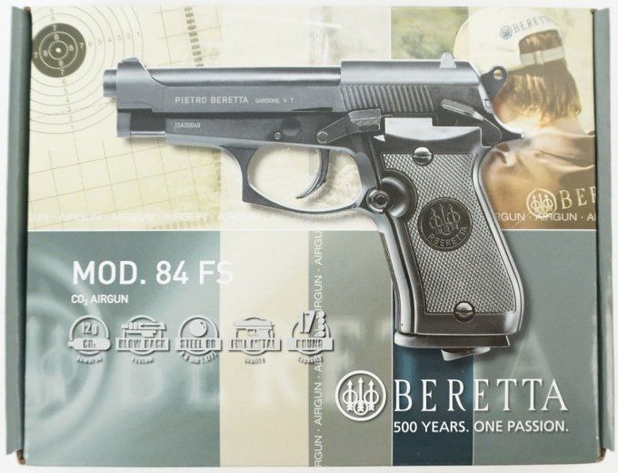 Pistolet Co2 Beretta M84 FS  Cal 4.5 BB