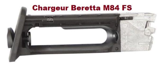 Chargeur pour  Beretta M84 FS   Co2  Billes Acier Cal 4.5