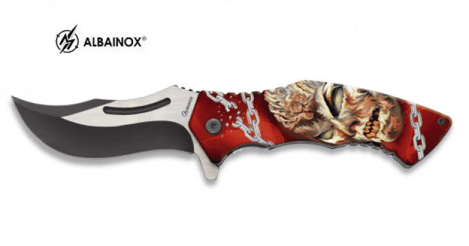 Couteau Pliant Vampirella 3D  Lame de 8.5 cm
