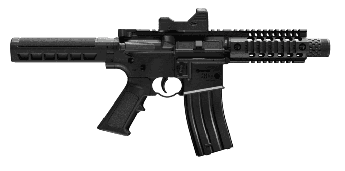 Fusil Mitrailleur  A4-P  Full Auto   /   Cal. 4.5 Bille